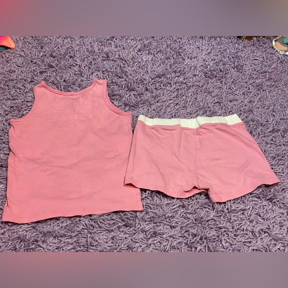 2 piece girls pink Power Rangers Mighty Morphin pajama set size 8 - Picture 10 of 13